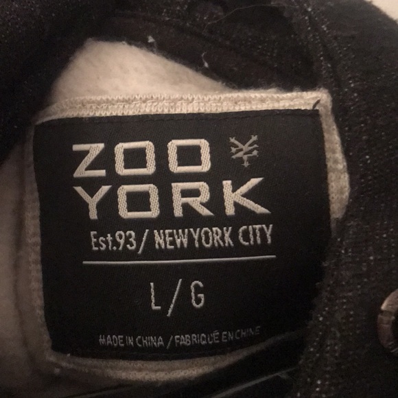 Plush 2 Tone Zoo York Ultra Soft Hoodie - Picture 4 of 4